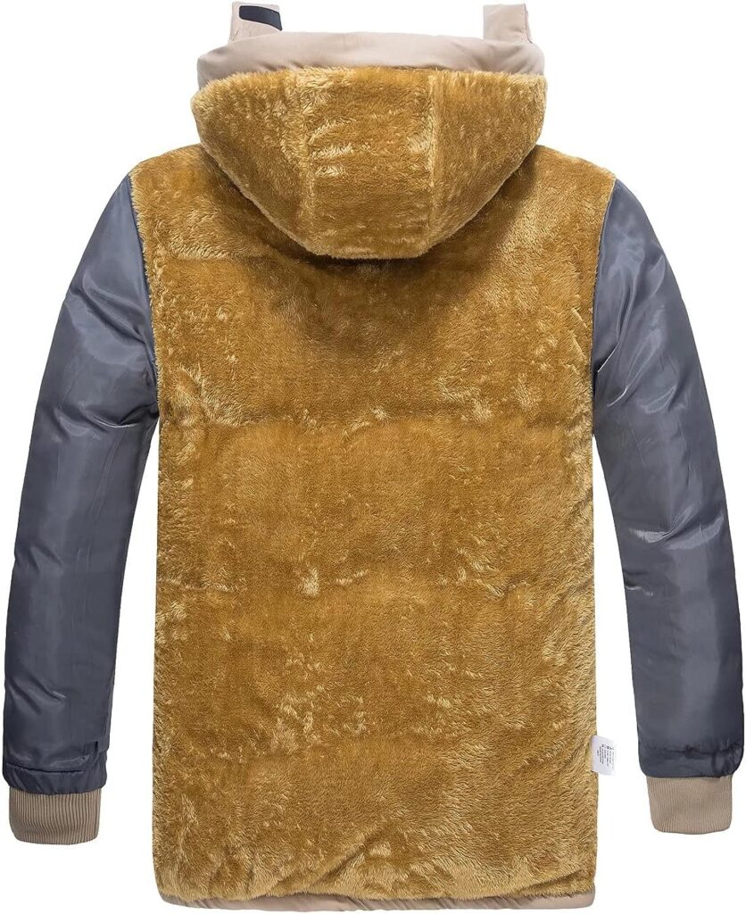 thumbnail image 2 of MAGCOMSEN Men's Winter Insulated Coat - Water Resistant Thermal Jacket With Fleece Lining 2 of 9